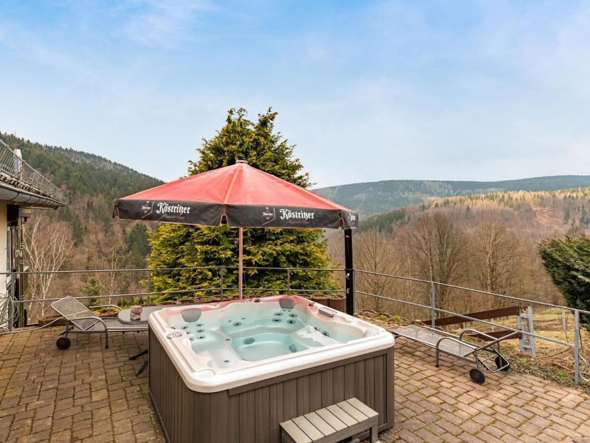 Majestic Holiday Home With Jacuzzi Unterschonau ภายนอก รูปภาพ